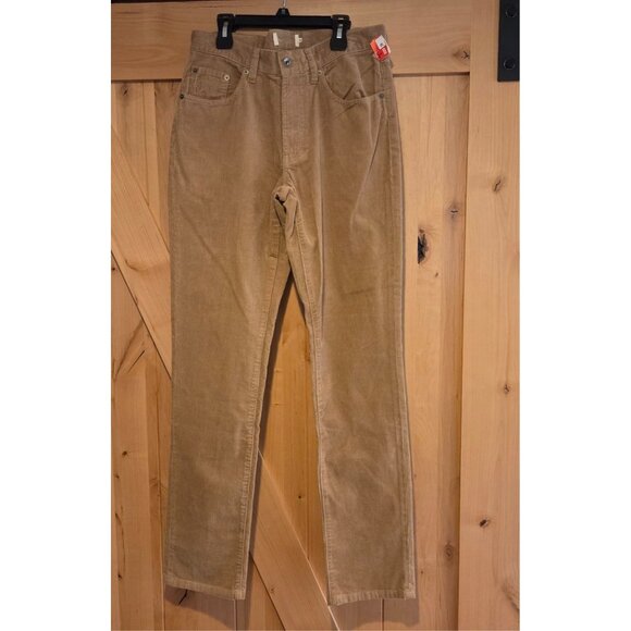 New! Taylor Stitch Men 29x33 Democratic All Day Pants Tan Khaki Corduroy Organic